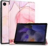 Fusion Marble Samsung Galaxy Tab A8 10,5" (2021) Trifold Tok - Rózsaszín