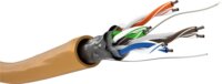 Goobay F/UTP CAT5e hálózati kábel 100m - Narancssárga