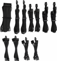 Corsair Premium individually sleeved Moduláris kábel Kit - Fekete