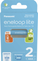 Panasonic Eneloop Lite Ni-MH 550mAh AAA Ceruzaelem (2db/csomag)