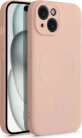 Haffner Apple iPhone 15 Plus Hátlapvédő Tok - Rózsaszín