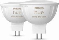Philips Hue LED Izzó 6.3W 400lm 4000K MR16 - Meleg fehér/Színes