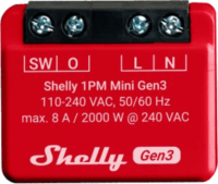 Shelly Plus 1PM Mini Gen3 Intelligens relé
