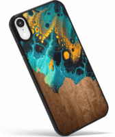 Fusion Print Apple iPhone 15 Tok - Kék/Barna