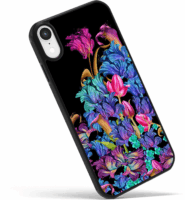 Fusion Print Apple iPhone 15 Pro Tok - Fekete/Lila