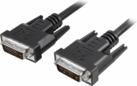 Techly ICOC DVI-8150 DVI-D - DVI-D Kábel 5m - Fekete