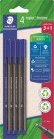 Staedtler Fineliner triplus Filctoll készlet - Kék (4 db / csomag)