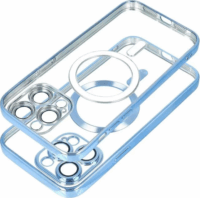 OEM Electro Mag Apple iPhone 15 Plus Tok - Átlátszó/Kék