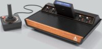 Atari 2600+ Konzol és Joystick + 10 játék
