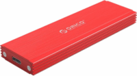 Orico PRM2-C3-RD-BP M.2 USB Type-C SSD ház - Piros