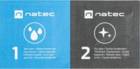 Natec NSC-1797 Univerzális Nedves és Száraz törlőkendő (50db / csomag)