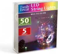 Delight 58041B Karácsonyi LED fényfüzér 5m - Színes