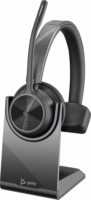 HP Poly Voyager 4310-M Microsoft Teams (USB Type-A) Wireless Mono Headset + Állvány + BT700 - Fekete