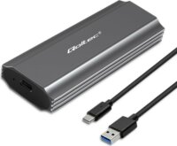 Qoltec 52271 M.2 USB-C Külső SSD ház - Szürke