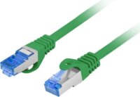 Lanberg S/FTP CAT6A Patch kábel 1.5m - Zöld