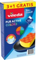 Vileda Pur Active Colors mosogatószivacs csomag (4 darabos)