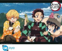ABYstyle Demon Slayer Trio Poszter Dekoráció- 52 x 38 cm
