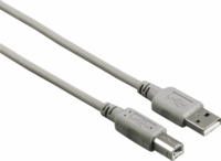Hama 200901 USB-A apa - USB-B apa 2.0 Nyomtató kábel - Szürke (3m)
