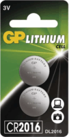 GP B15163 CR2016 Lítium Gombelem (2db/csomag)