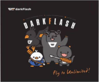 Darkflash Gaming egérpad 30x25cm - Mintás