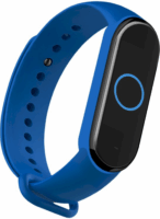 Fusion Wave Xiaomi Mi Band 5 / Mi Band 6 Szilikon szíj - Sötétkék