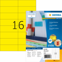 Herma 105x37 mm Címke tintasugaras és lézer nyomtatóhoz (1600 címke / csomag)