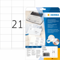Herma 70x42 mm Címke Írógépekhez és kézi címkézéshez (420 címke / csomag)