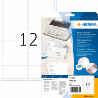Herma 94x47 mm Címke Írógépekhez és kézi címkézéshez (240 címke / csomag)
