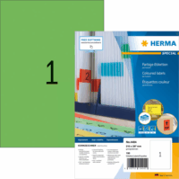 Herma 210x297 mm Címke tintasugaras és lézer nyomtatóhoz (100 címke / csomag)