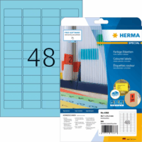 Herma 45,7x21,2 mm Címke tintasugaras és lézer nyomtatóhoz (960 címke / csomag)