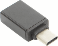Accura USB-C apa - USB-A anya 3.1 Adapter - Fekete