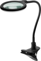 Goobay 65577 LED Asztali Csiptetős lámpa nagyítóval - Fekete