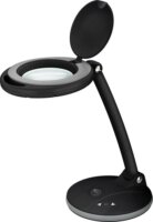Goobay 65576 LED Asztali lámpa nagyítóval - Fekete