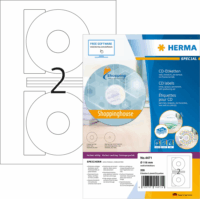 Herma 116 mm CD Címke tintasugaras és lézer nyomtatóhoz (200 címke / csomag)