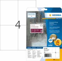 Herma 105x148 mm Címke lézer nyomtatóhoz (100 címke / csomag)