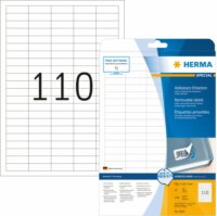 Herma 38,1 x 12,7 mm Címke tintasugaras és lézer nyomtatóhoz (2750 címke / csomag)