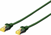 Digitus S/FTP CAT6a Patch kábel 10m - Zöld