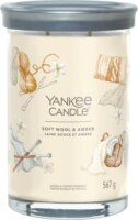 Yankee Candle Signature Soft Wool & Amber Tumbler Illatgyertya 567g