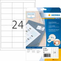 Herma 66x33,8 mm Címke tintasugaras nyomtatóhoz (600 címke / csomag)