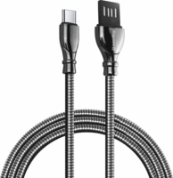 Colorway USB-A / USB-C Adat és töltő kábel - Fekete (1m)