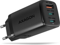 AXAGON ACU-DPQ65W 2x USB-C / 1x USB-A Hálózati töltő - Fekete (65W)