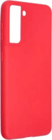 Forcell Soft Samsung Galaxy S21 FE Hátlapvédő Tok - Piros
