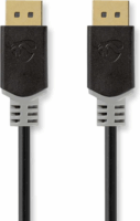 Nedis CCBW37014AT20 DisplayPort 1.4 - DisplayPort 1.4 Kábel 2m - Antracit / Szürke