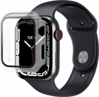 eSTUFF Titan Shield Full Body Apple Watch Series 7 / 8 Kijelzővédő üveg - 45 mm