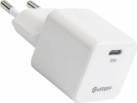 eSTUFF Infinite USB Type-C GaN Hálózati töltő - Fehér (30W)