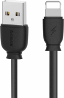 Remax RC-134i USB Type-A apa - Lightning apa Adat és töltő kábel - Fekete (1m)