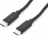Accura USB-C apa - USB-C apa Adat és töltő kábel - Fekete (0.5m)