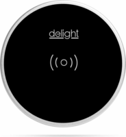 Delight 55163BK Bútorba építhető Vezeték nélküli töltő - Fekete (10W)