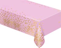 Godan Beauty&Charm Arany pöttyös asztalterítő - Pink