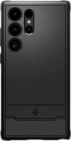 Spigen Rugged Armor Samsung Galaxy S24 Ultra Hátlapvédő Tok - Fekete